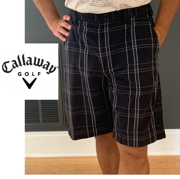 Callaway Other - Callaway Men’s Navy Plaid Shorts